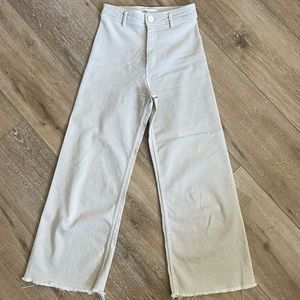 Zara marine straight pants